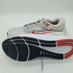 Nike White and Red Athletic Sneakers